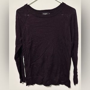 Soaked Deep Purple Sweater